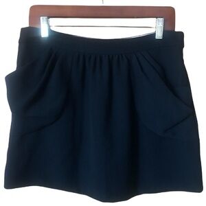 J. Crew Black Mini Skirt